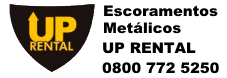 Escoramentos Metálicos Up Rental 0800-772-5250 Locação Andaimes, Escoramentos, Máquinas, Rio Preto e região Logo